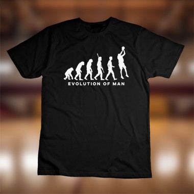 Evolution of Man Basketball T-Shirt - 2