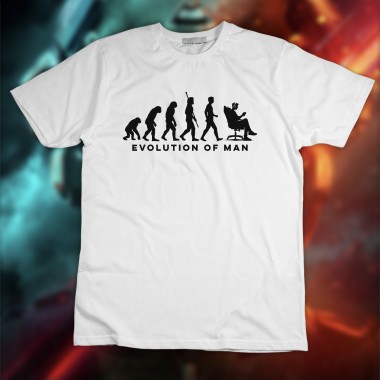 Evolution of Man Gaming T-Shirt - 1
