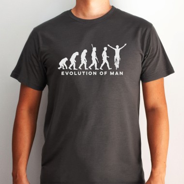 Evolution of Man Cycling T-Shirt - 1