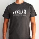 Evolution of Man Cricket T-Shirt - 2
