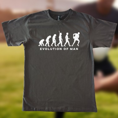 Evolution of Man Footy T-Shirt - 2