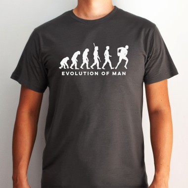 Evolution of Man Footy T-Shirt - 1