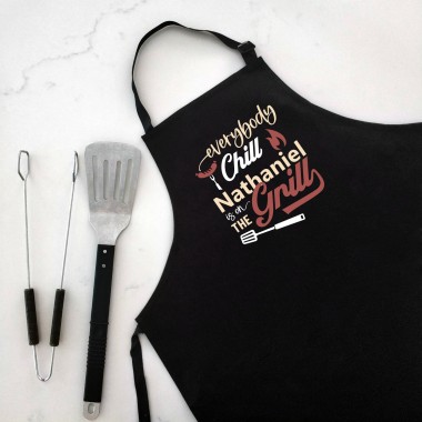 copy of Personalised The Grillfather Apron - 3