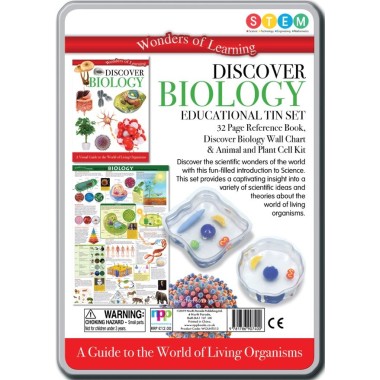 Discover Biology STEM Educational Tin Set - 4