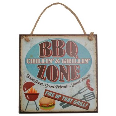 BBQ Zone Sign - 2