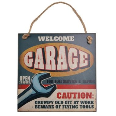 Grumpy Garage Sign - 2