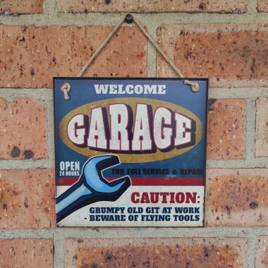 Grumpy Garage Sign - 1