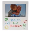 World's Best Grandma Kid Photo Frame - 1