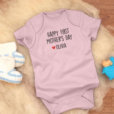 Personalised First Mother's Day Bodysuit - 2