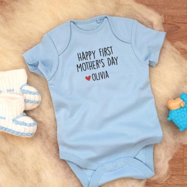 Personalised First Mother's Day Bodysuit - 3