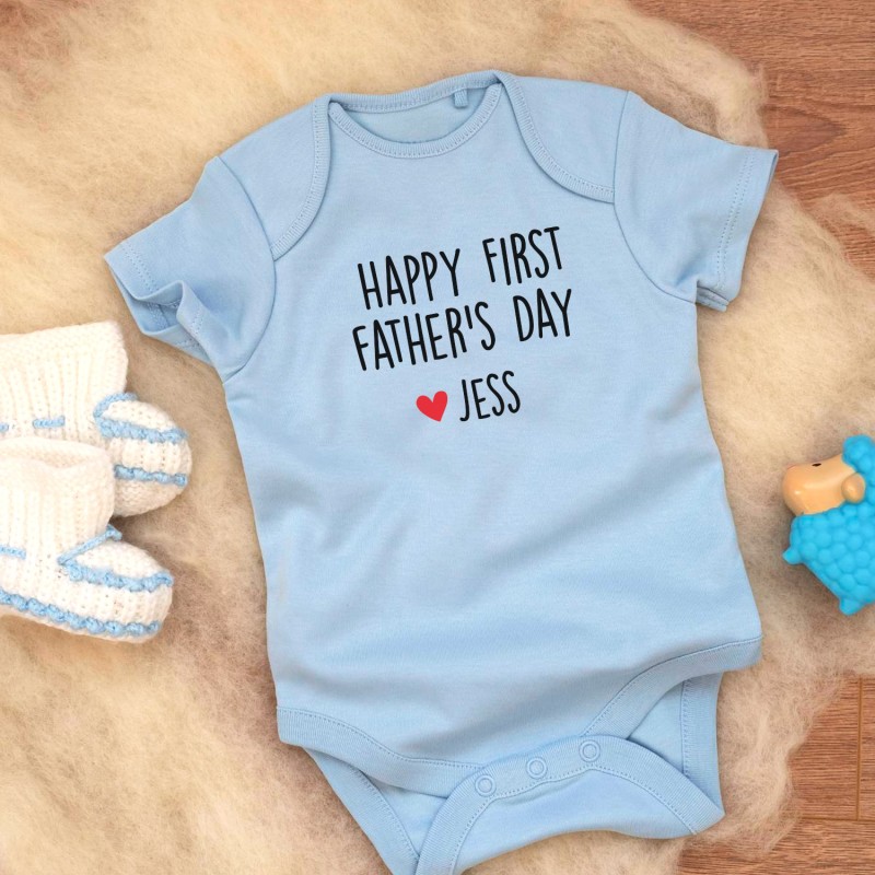 Personalised First Father's Day Bodysuit - 2