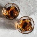 Twisted Whisky Glasses With Ice Rocks - Set of 2 - 5