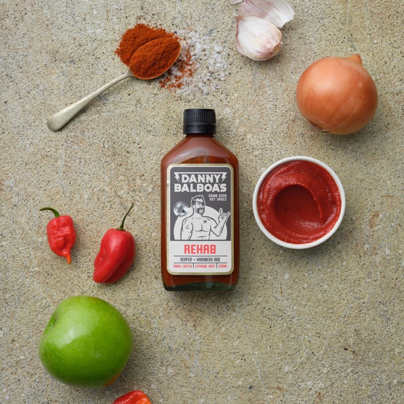Danny Balboa's REHAB - Reaper & Habanero Damn Good Hot Sauce - 2
