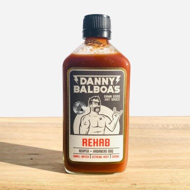 Danny Balboa's REHAB - Reaper & Habanero Damn Good Hot Sauce - 1