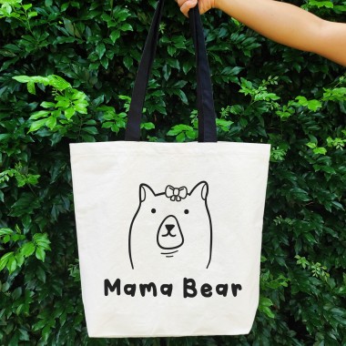Mama Bear Tote Bag - 1