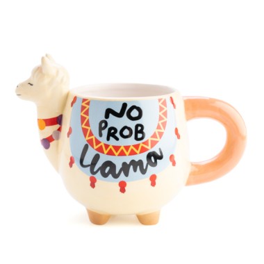 No Prob Llama Coffee Mug - 1