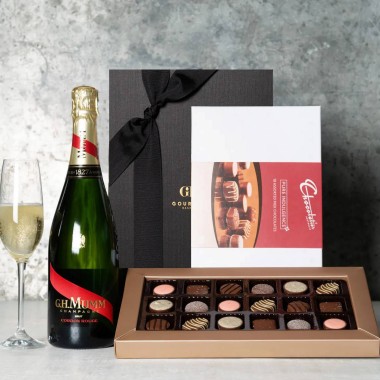 Champagne & Chocolate Gift Set - 1