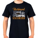 Husband and Wife Camping Partner for Life T-Shirt - 2