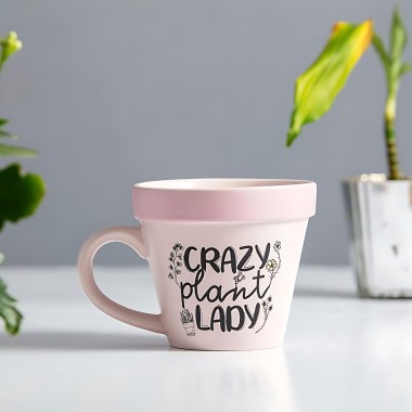 Crazy Plant Lady Plant-a-holic Mugs - 1