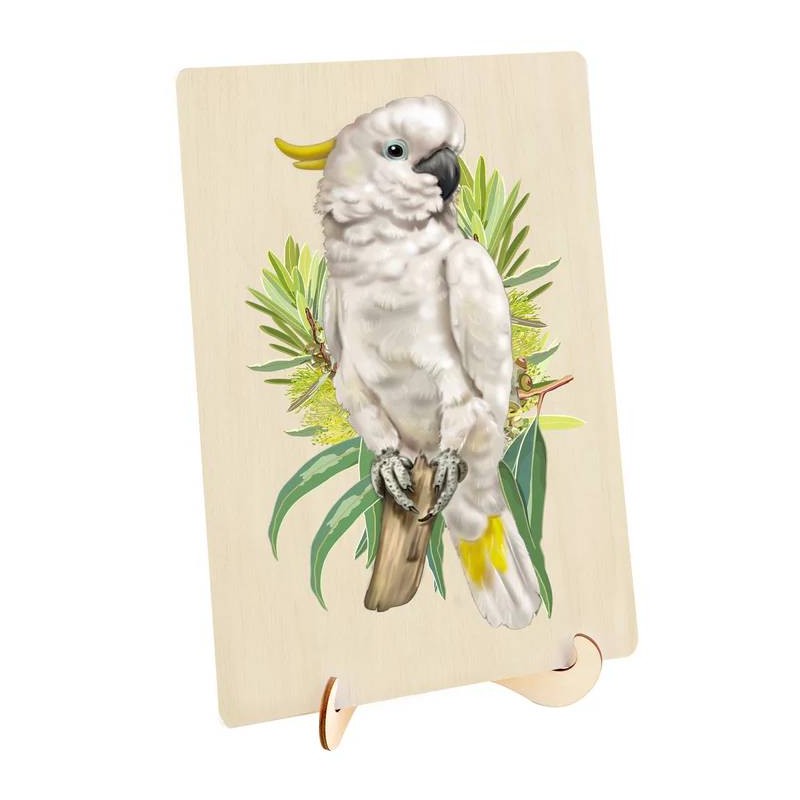 133 Piece Wooden Jigsaw Puzzle - Cockatoo (A3 Series) - 3