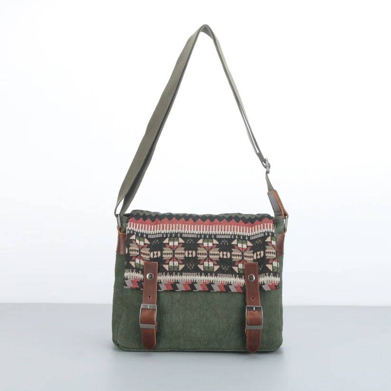 copy of Rome Canvas Messenger Bag by Red Fox Hub - 3