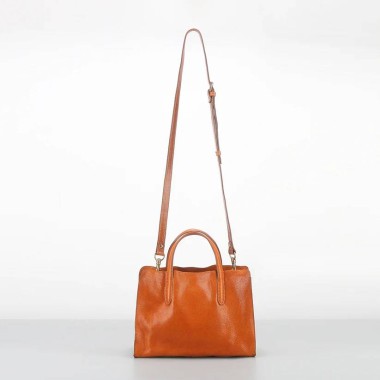 London Luxe Leather Tote Bag by Red Fox Hub - 1