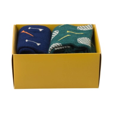 copy of Mens Tee Time and Golf 2pk Socks Gift Box by Bamboozld - 1