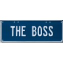 The Boss Novelty Number Plate - 1