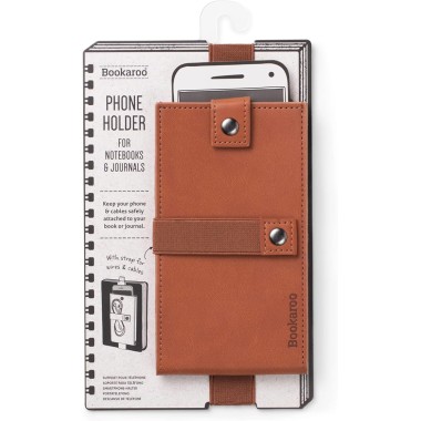 Notebook Phone Holder Brown by IF Bookaroo - 3