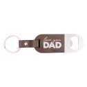 Love You Dad Bottle Opener Keyring - 1