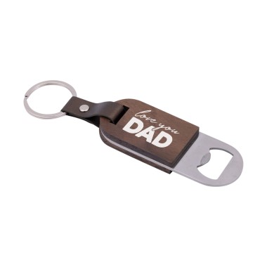 Love You Dad Bottle Opener Keyring - 2