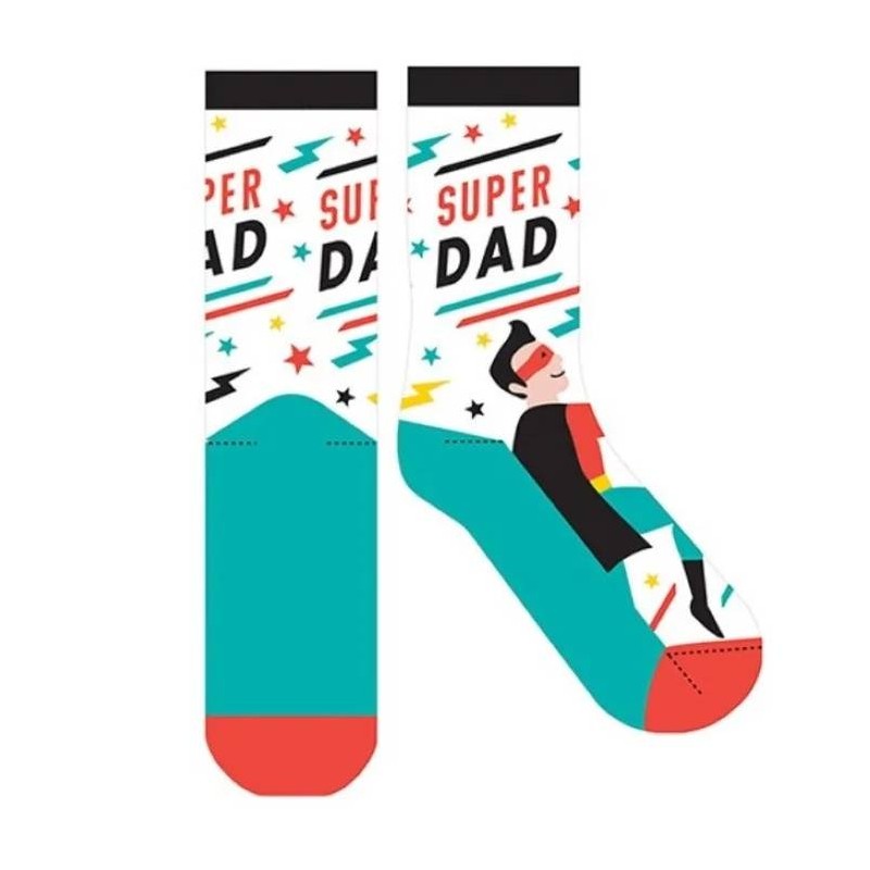 Super Dad Novelty Socks - 1