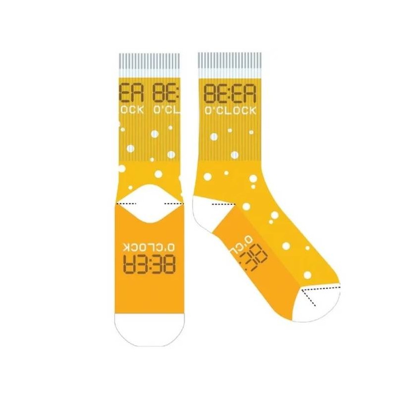 Beer O'Clock Novelty Socks - 1