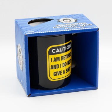 Caution I Am Retired Coffee Mug - 2