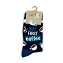 But First Coffee Novelty Socks - 2