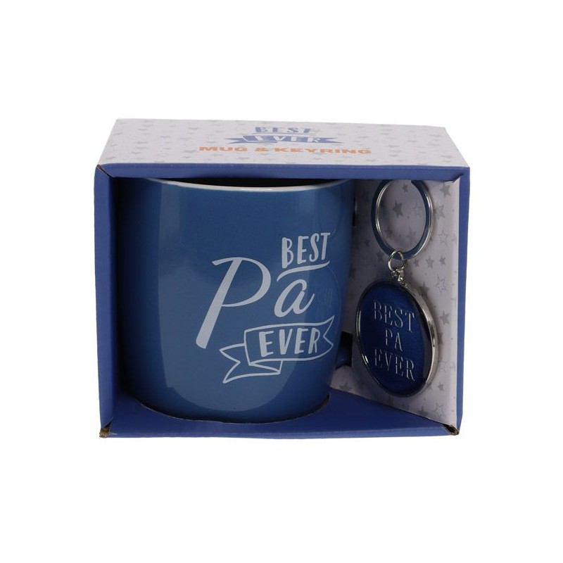 Best Pa Ever Mug & Keyring Set - 1