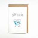 Nappy Father's Day Well Drawn Card - 1