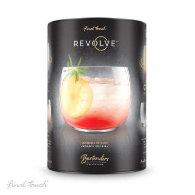 Revolving Gin & Cocktail Glass – Set of 2 by Revolve Final Touch - 3