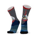 Oriental Wave Bamboo Socks Set of 2 Gift Box - 3