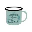 Camping Queen Adventure Enamel Mug - 2