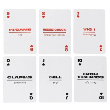 Gen Z Lingo Playing Cards - 1