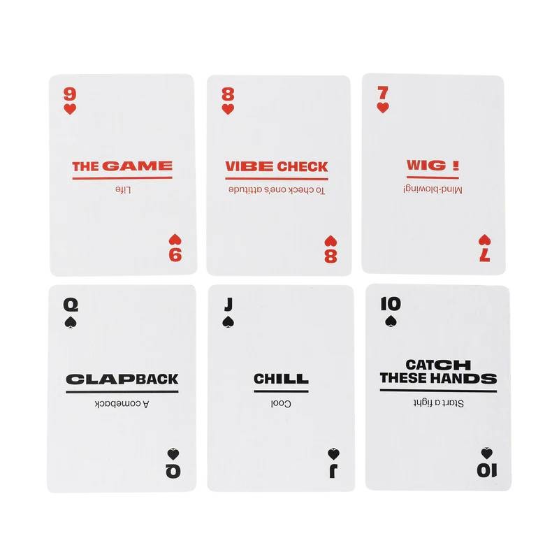 Gen Z Lingo Playing Cards - 1