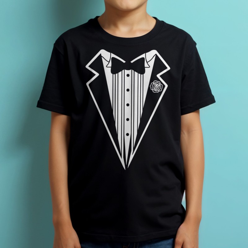 Kids Tuxedo T-Shirt - 3