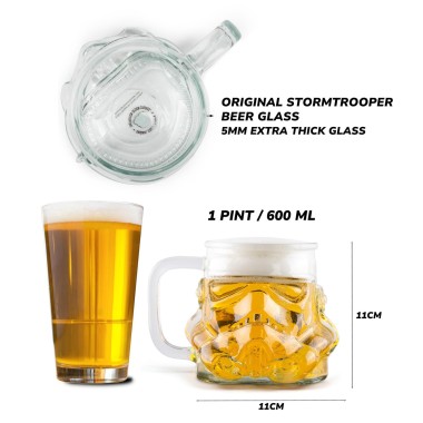 Original Stormtrooper Beer Glass - 4