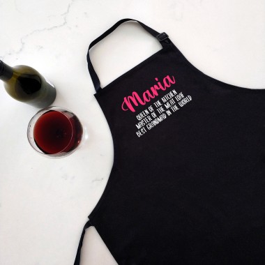 Personalised Name with Description Apron - 3