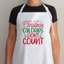 Christmas Calories Don't Count Apron - 1