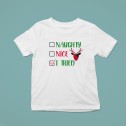 Naughty Nice I Tried Christmas Kids T-Shirt - 1