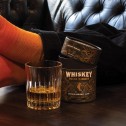 Luckies Whisky Socks On The Rocks - Socks and Whisky Glass Set - 5