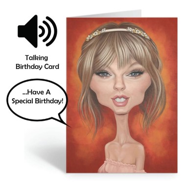 Taylor Swift Birthday Sound Card by Loudmouth - 3