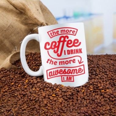 I'm Awesome XL Giant Coffee Mug - 2